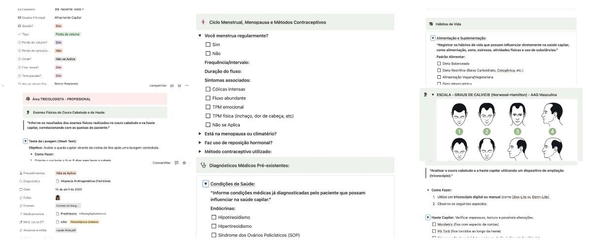 anamnese capilar tricologia anamnese capilar tricologia